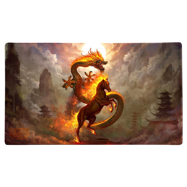 DRAGON SHIELD DRAGON SHIELD PLAYMAT FIRE HORSE