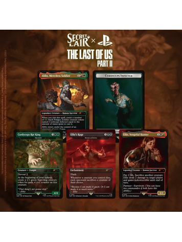 WIZARDS OF THE COAST MTG SECRET LAIR X THE LAST OF US PART II