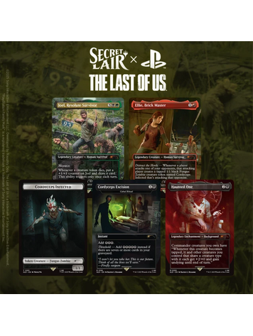 WIZARDS OF THE COAST MTG SECRET LAIR X THE LAST OF US PART I