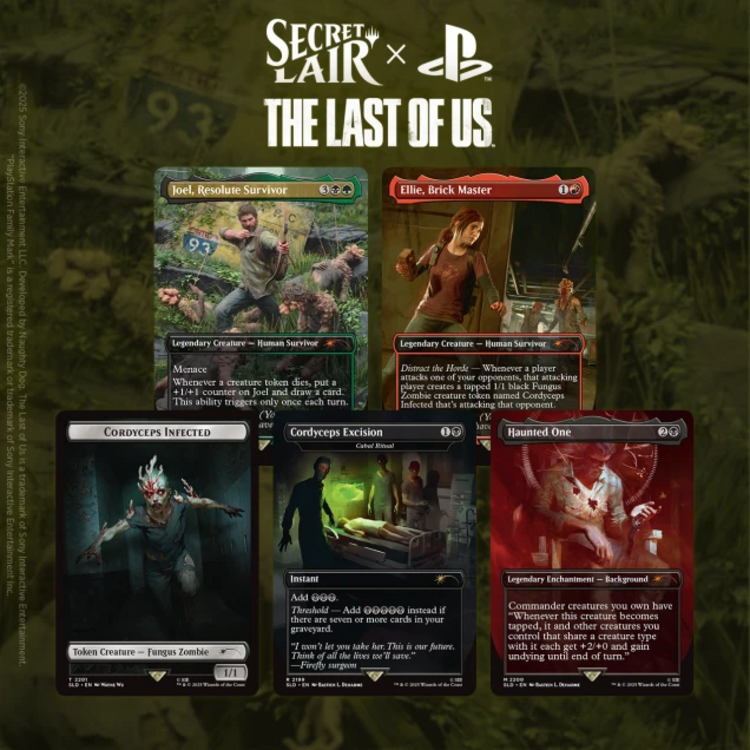 WIZARDS OF THE COAST MTG SECRET LAIR X THE LAST OF US PART I