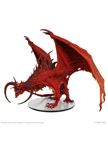 WIZKIDS PATHFINDER BATTLES DIABOLIC DRAGON BOXED MINIATURE