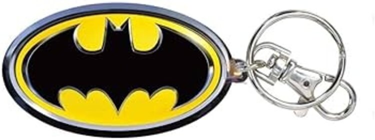 KEYCHAIN BATMAN RUBBER LOGO