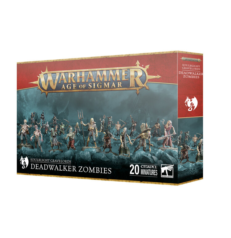 GAMES WORKSHOP WARHAMMER AGE OF SIGMAR SOULBLIGHT GRAVELORDS DEADWALKER ZOMBIES
