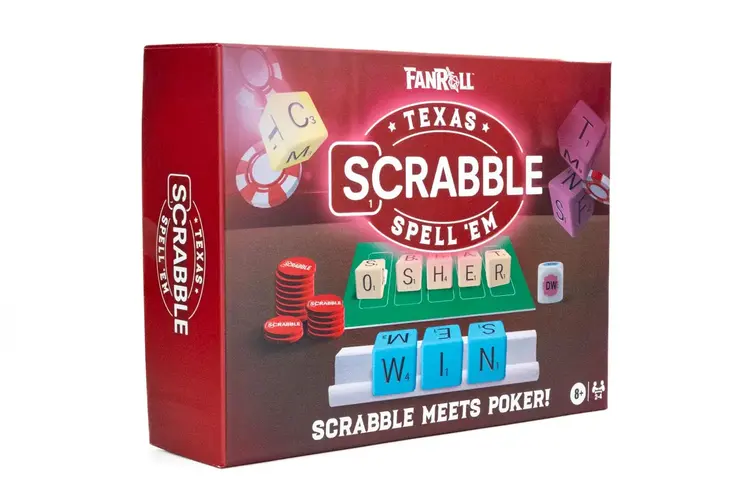 FANROLL SCRABBLE TEXAS SPELL EM