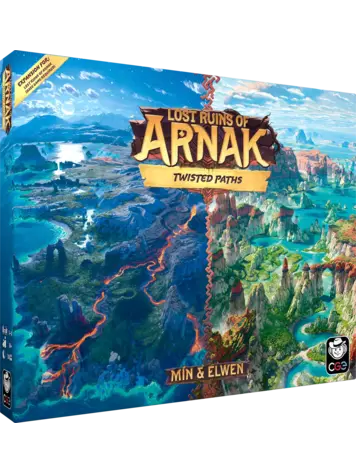 CZECH GAMES EDITION LOST RUINS OF ARNAK TWISTED PATHS EXPANSION