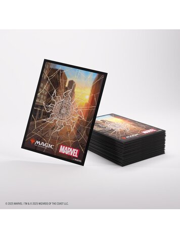 GAMEGENIC GAMEGENIC MTG SPIDER MAN PLAINS PREMIUM ART SLEEVES