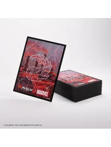 GAMEGENIC GAMEGENIC MTG SPIDER MAN MOUNTAIN PREMIUM ART SLEEVES