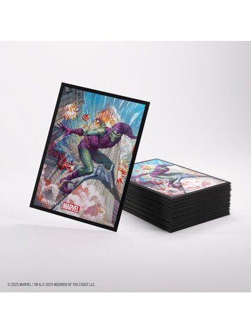 GAMEGENIC GAMEGENIC MTG SPIDER MAN GREEN GOBLIN PREMIUM ART SLEEVES