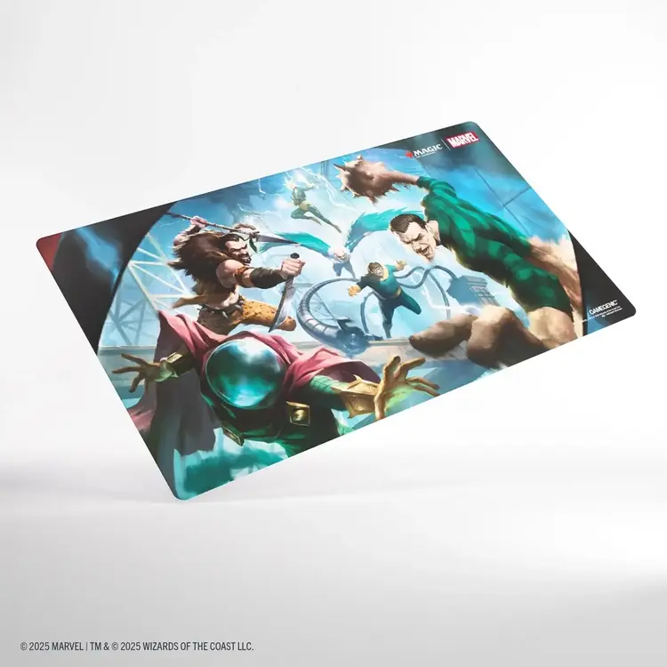 GAMEGENIC GAMEGENIC PRIME PLAYMAT SPIDER MAN BEHOLD THE SINISTER SIX
