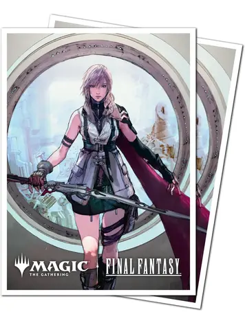 ULTRA PRO ULTRA PRO MTG UNIVERSES BEYOND FINAL FANTASY 105CT APEX DECK PROTECTOR SLEEVES LIGHTNING ARMY OF ONE