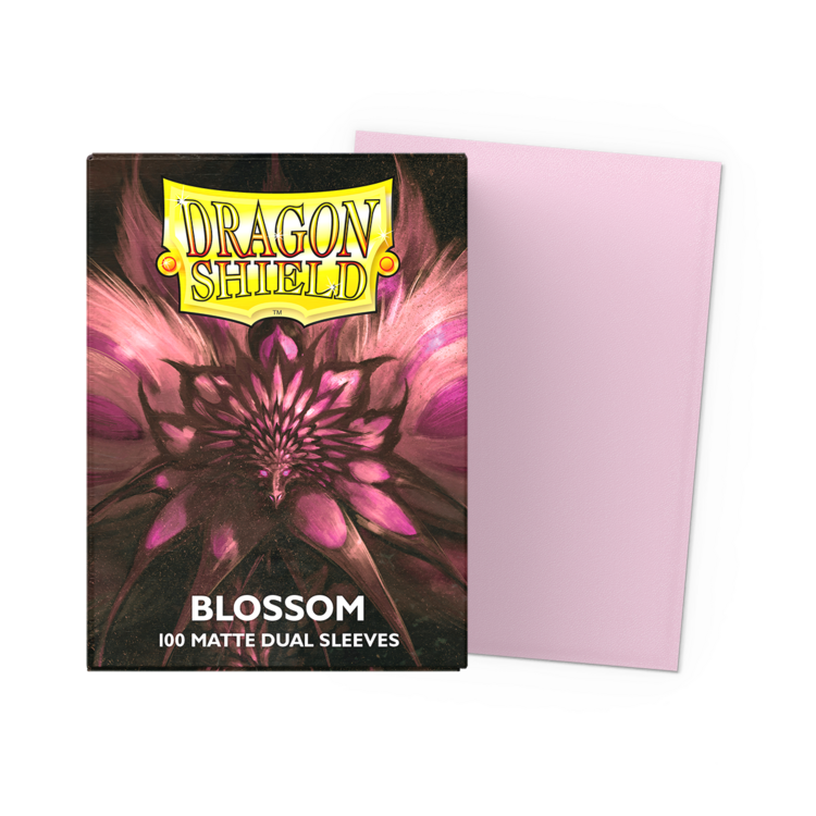 DRAGON SHIELD DRAGON SHIELD 100 CT SLEEVES DUAL MATTE BLOSSOM
