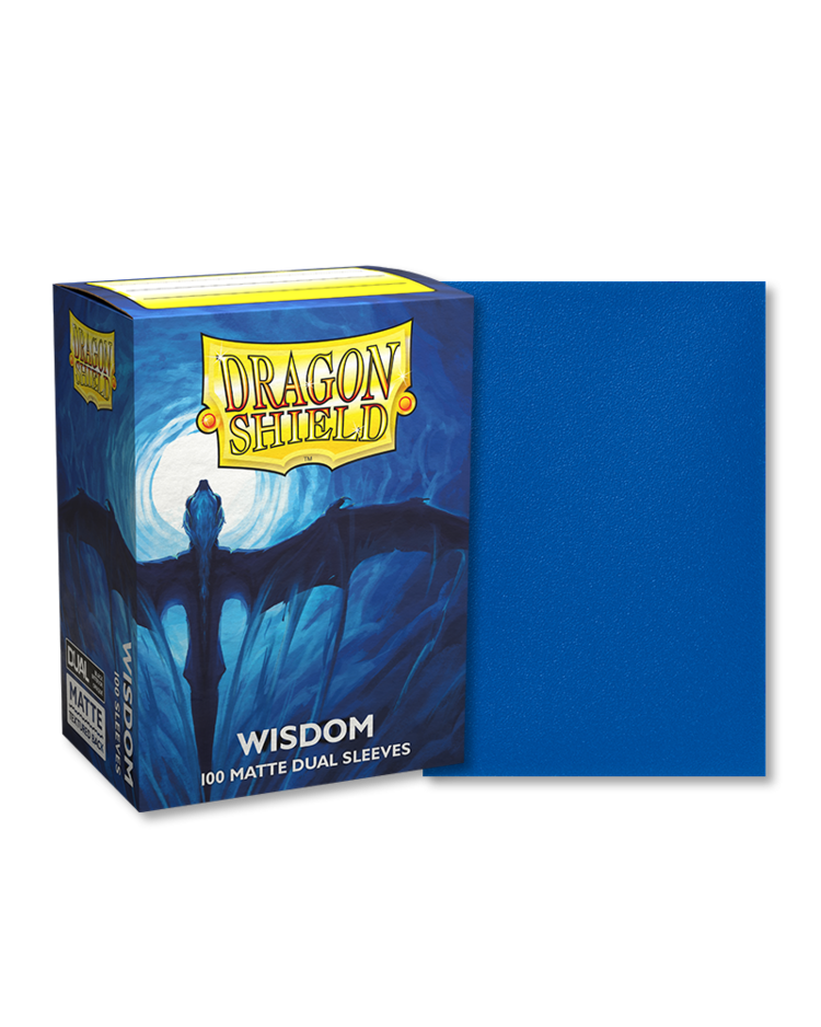 DRAGON SHIELD DRAGON SHIELD 100CT MATTE DUAL SLEEVES WISDOM