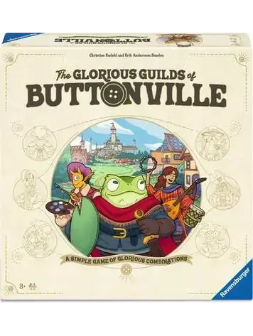RAVENSBURGER THE GLORIOUS GUILDS OF BUTTONVILLE