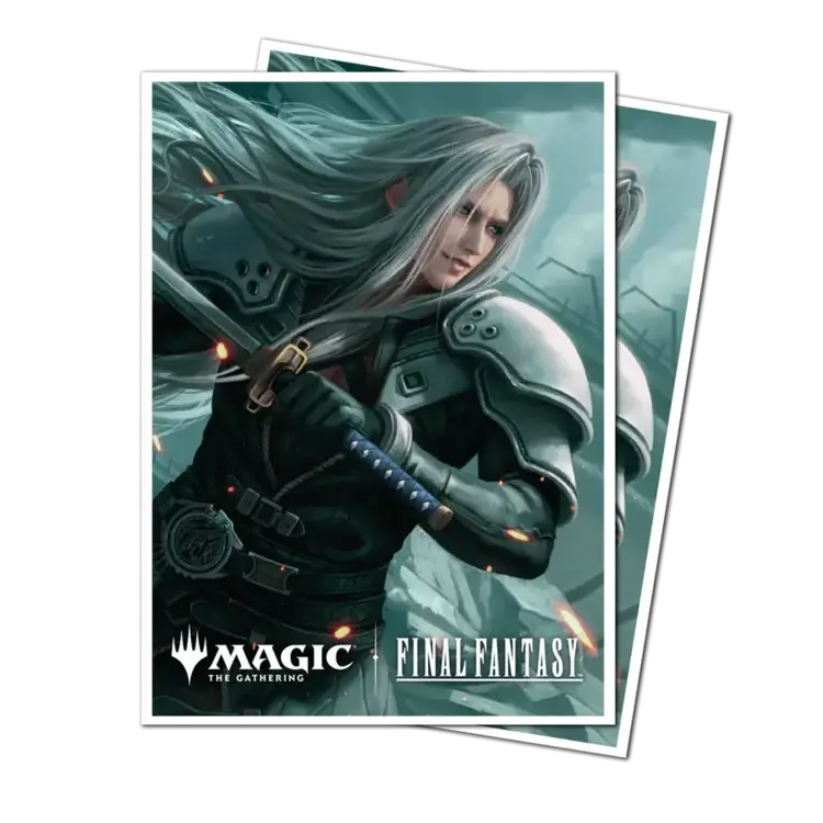 ULTRA PRO ULTRA PRO MTG UNIVERSES BEYOND FINAL FANTASY 105CT APEX DECK PROTECTOR SLEEVES SEPHIROTH