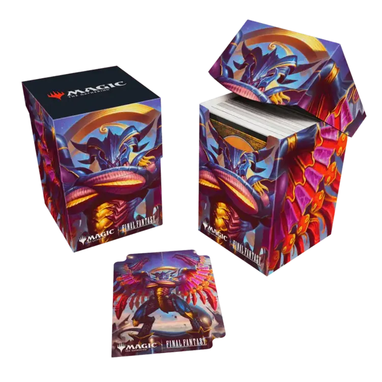 ULTRA PRO ULTRA PRO MTG UNIVERSES BEYOND FINAL FANTASY 100+ DECK BOX SUMMON BAHAMUT