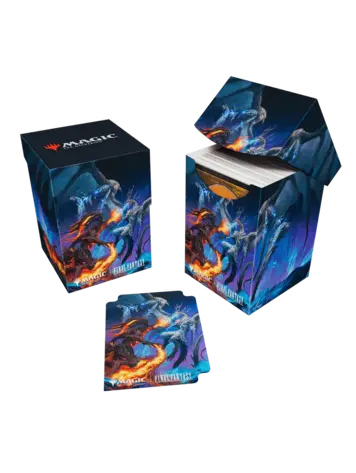 ULTRA PRO ULTRA PRO MTG UNIVERSES BEYOND FINAL FANTASY 100+ DECK BOX BAHAMUT AND IFRIT
