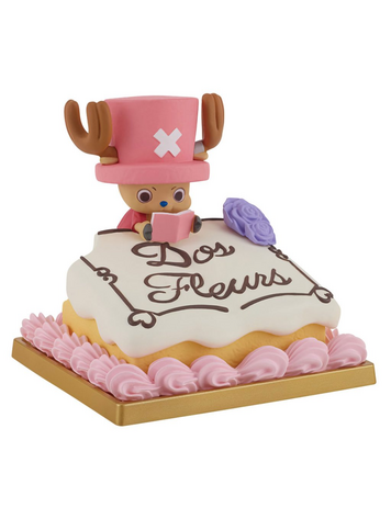 ONE PIECE PALDOLCE COLLECTION TONY TONY CHOPPER BOOK & CAKE FIGURE