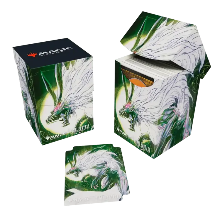ULTRA PRO ULTRA PRO MTG UNIVERSES BEYOND FINAL FANTASY 100+ DECK BOX SUMMON FENRIR