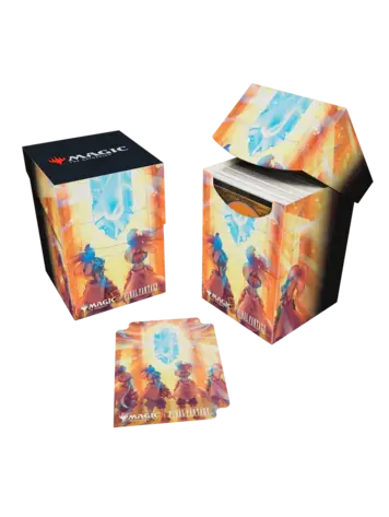 ULTRA PRO ULTRA PRO MTG UNIVERSES BEYOND FINAL FANTASY 100+ DECK BOX THE CRYSTAL'S CHOSEN