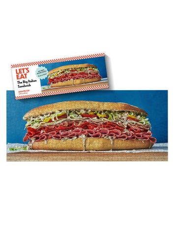 BIG ITALIAN SANDWICH PUZZLE  560 PIECE