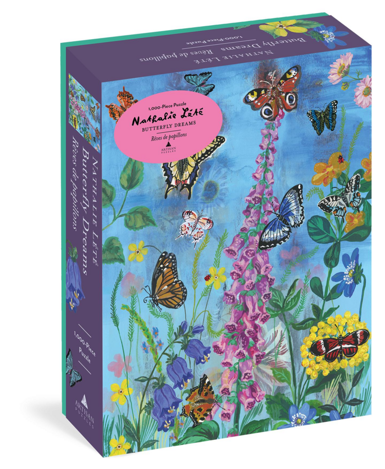 WORKMAN PUBLISHING NATHALIE LETE BUTTERFLY DREAMS PUZZLE 1000 PIECE