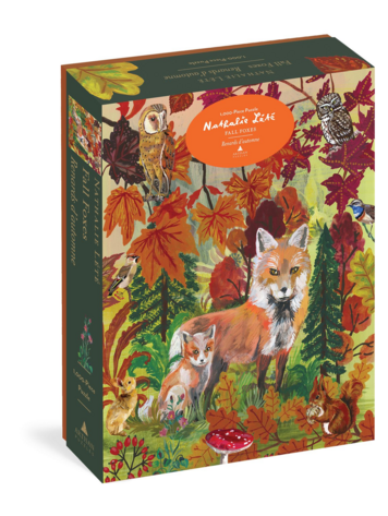 WORKMAN PUBLISHING NATHALIE LETE FALL FOXES 1000PC PUZZLE