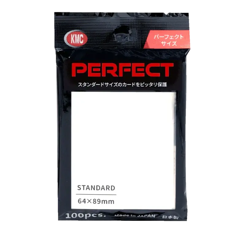 KMC PERFECT FIT CLEAR SLEEVES 100 CT