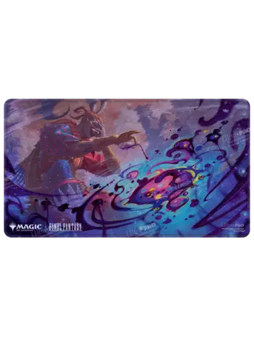 ULTRA PRO ULTRA PRO MTG UNIVERSES BEYOND FINAL FANTASY HOLOFOIL PLAYMAT POISON THE WATERS