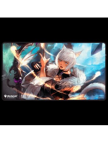 ULTRA PRO ULTRA PRO MTG UNIVERSES BEYOND FINAL FANTASY BLACK STITCHED PLAYMAT Y'SHTOLA THUL