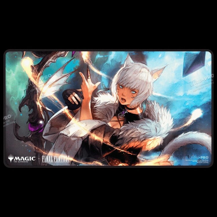 ULTRA PRO ULTRA PRO MTG UNIVERSES BEYOND FINAL FANTASY BLACK STITCHED PLAYMAT Y'SHTOLA THUL