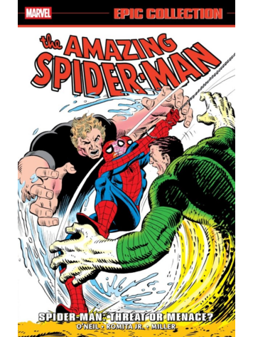 MARVEL COMICS AMAZING SPIDER-MAN EPIC COLLECTION TP VOL 12 SPIDER-MAN THREAT OR MENACE MARVEL COMICS AMAZING SPIDER-MAN EPIC COLLECTION TP VOL 12 SPIDER-MAN THREAT OR MENACE