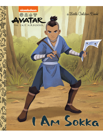 GOLDEN BOOKS AVATAR THE LAST AIRBEND I AM SOKKA LITTLE GOLDEN BOOK