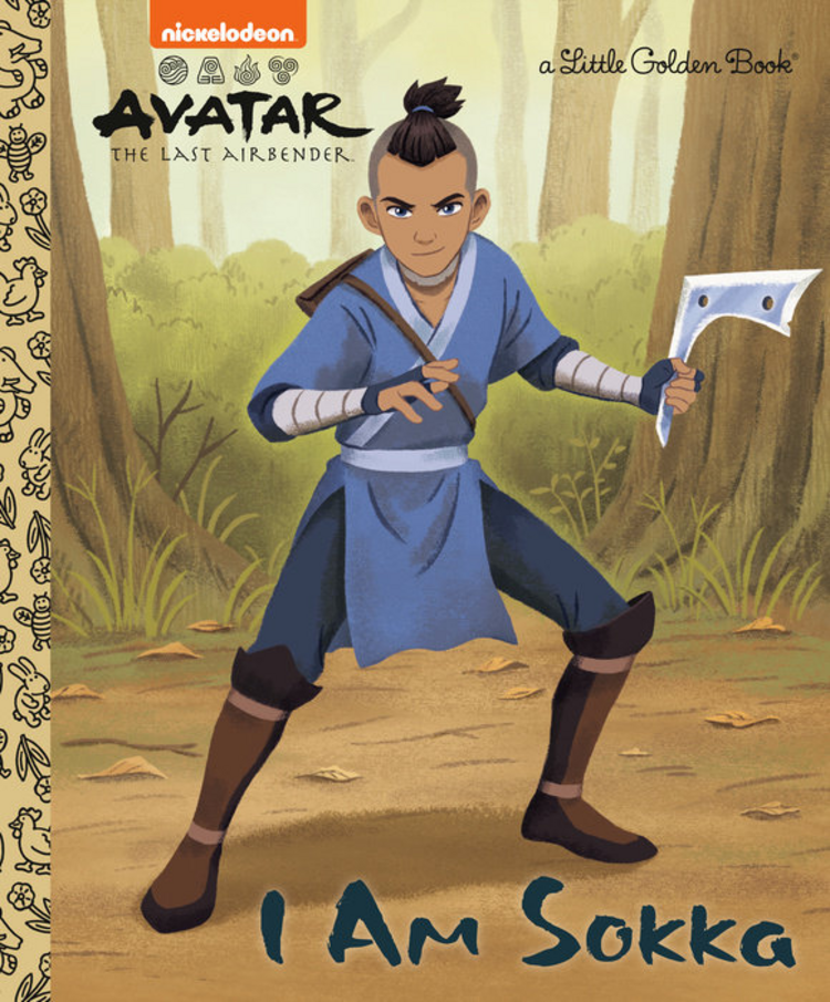 GOLDEN BOOKS AVATAR THE LAST AIRBEND I AM SOKKA LITTLE GOLDEN BOOK