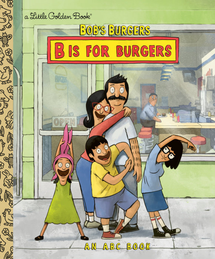 GOLDEN BOOKS BOBS BURGERS B IS FOR BURGERS LITTLE GOLDEN BOOK