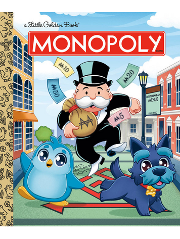 GOLDEN BOOKS MONOPOLY LITTLE GOLDEN BOOK