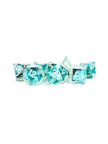 MDG MDG 16MM RESIN POLY DICE SET MERMAID SCALES