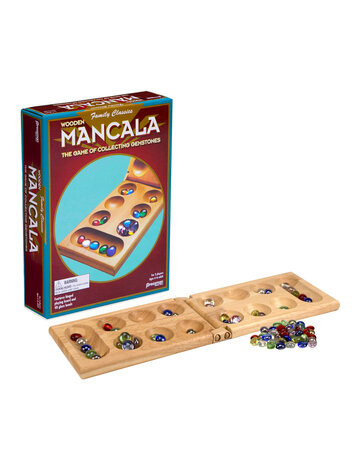 FAMILY CLASSICS WOODEN MANCALA