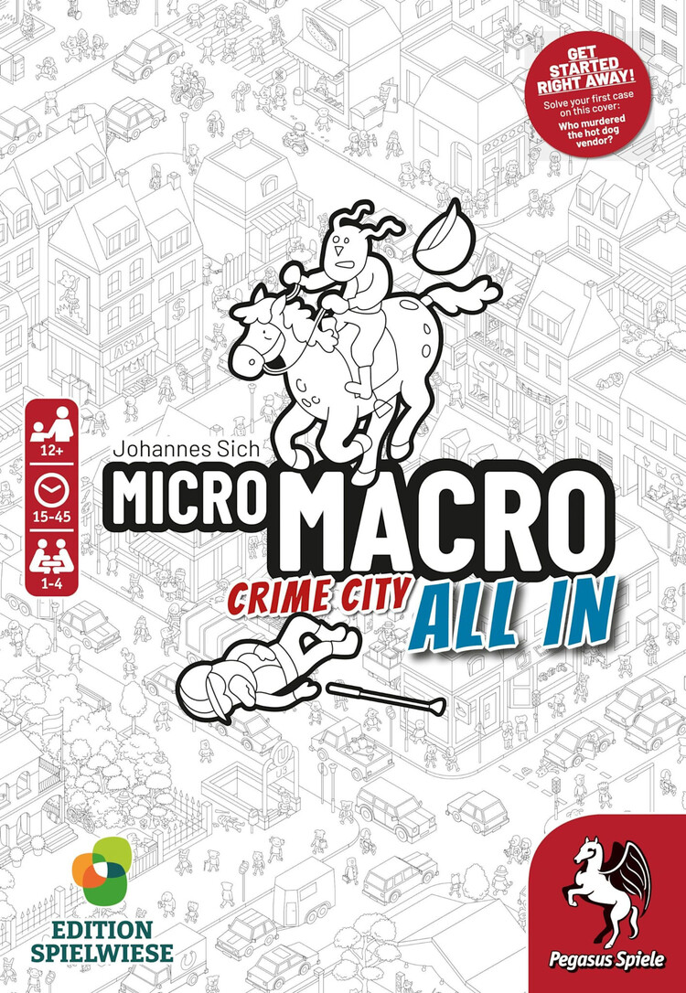 PEGASUS SPIELE MICROMACRO CRIME CITY ALL IN