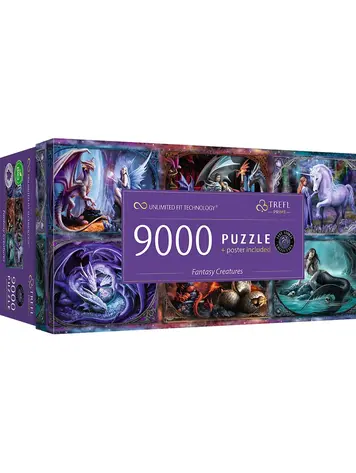 TREFL 9000 PC JIGSAW PUZZLE FANTASY CREATURES