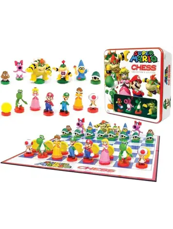 USAOPOLY SUPER MARIO CHESS COLLECTOR'S EDITION