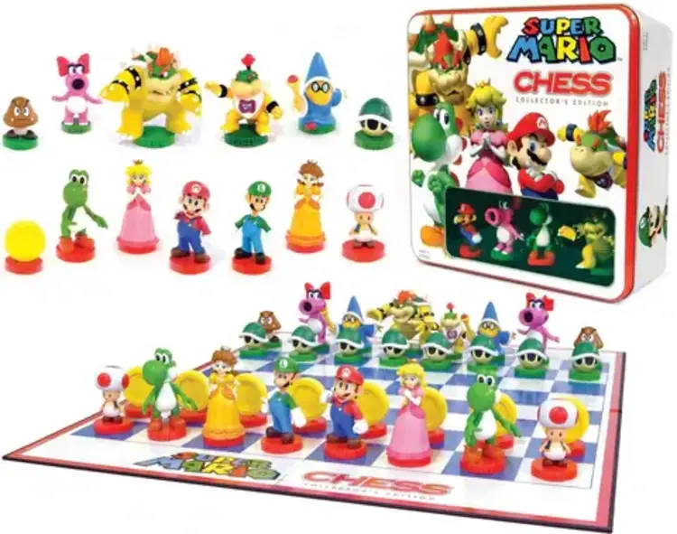 USAOPOLY SUPER MARIO CHESS COLLECTOR'S EDITION