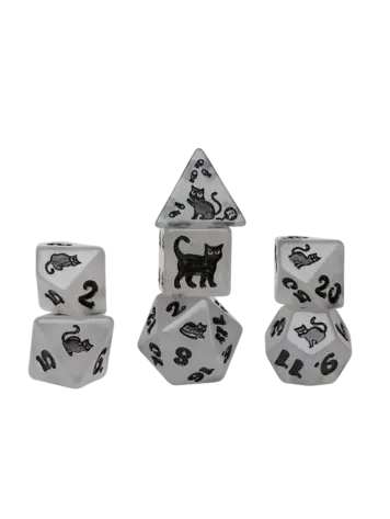 SIRIUS DICE 7 SET ANIMAL SHIMMERPAW
