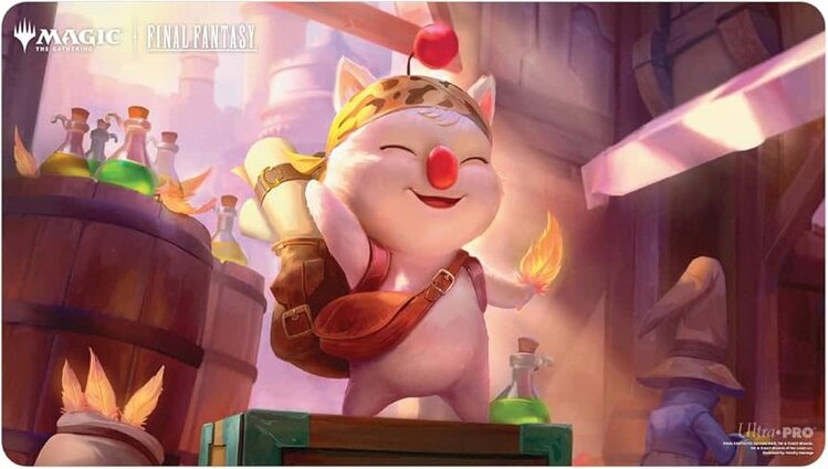ULTRA PRO ULTRA PRO MTG UNIVERSES BEYOND FINAL FANTASY PLAYMAT STILTZKIN MOOGLE MERCHANT