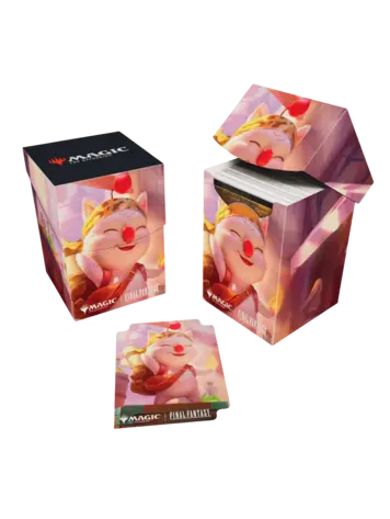 ULTRA PRO ULTRA PRO MTG UNIVERSES BEYOND FINAL FANTASY 100+ DECK BOX STILTZKIN MOOGLE MERCHANT