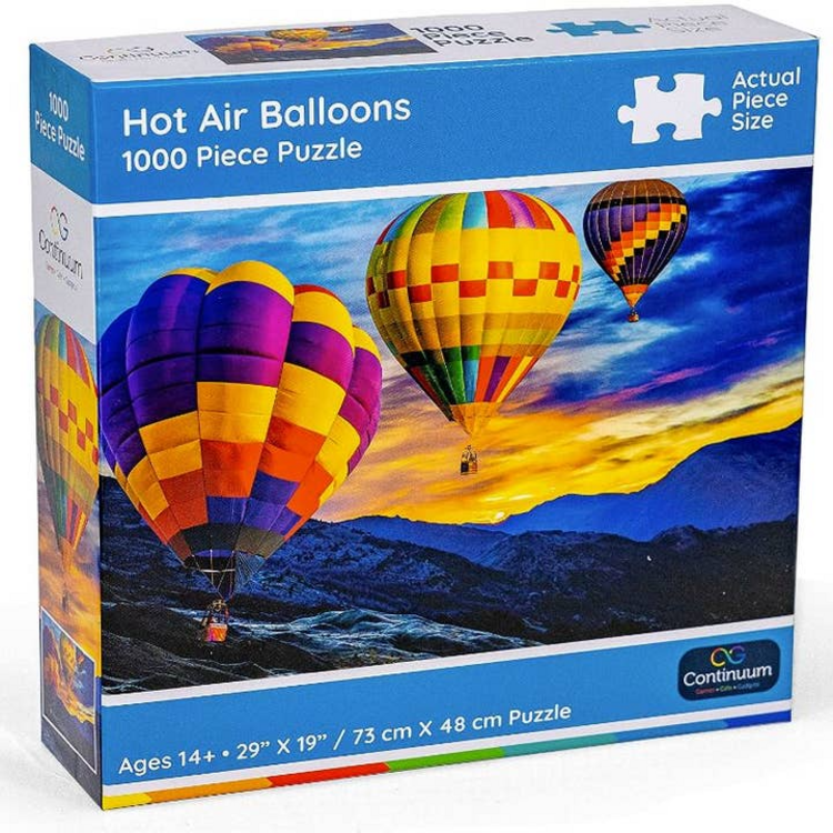 1000 PIECE PUZZLE HOT AIR BALLOONS