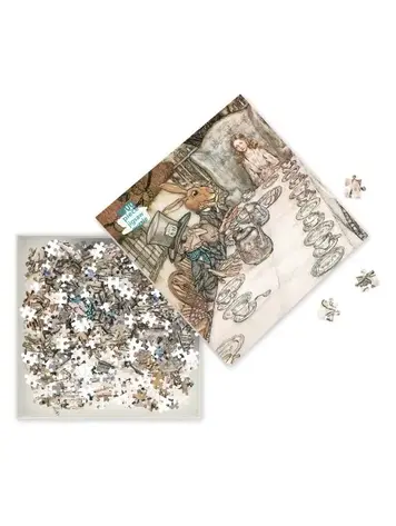 ALICE IN WONDERLAND TEA PARTY 1000 PC PUZZLE