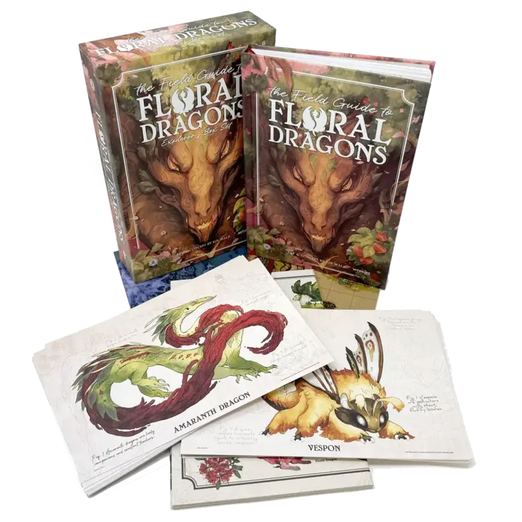 THE FIELD GUIDE TO FLORAL DRAGONS EXPLORER'S BOX SET