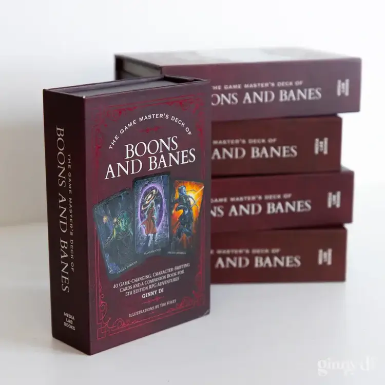 GAME MASTERS DECK OF BOONS AND BANES