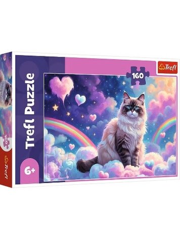 TREFL 160PC PUZZLE HOUSE CAT