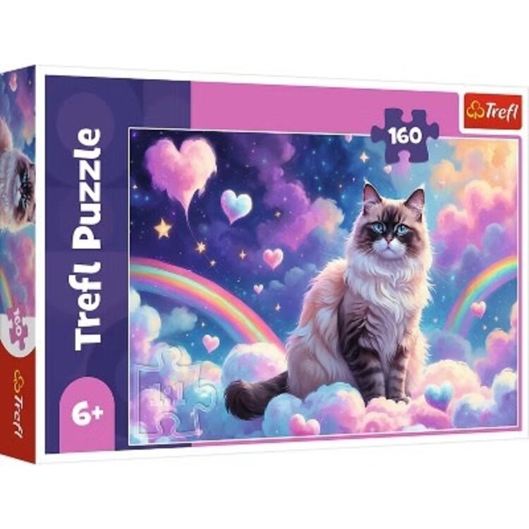 TREFL 160PC PUZZLE HOUSE CAT